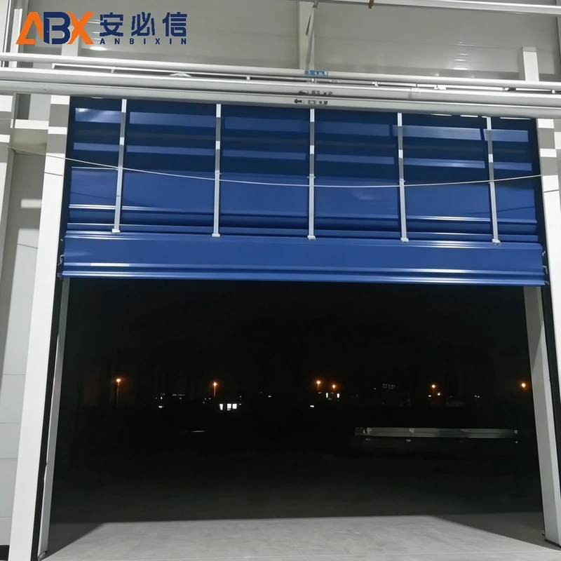 淮安市软帘堆积门